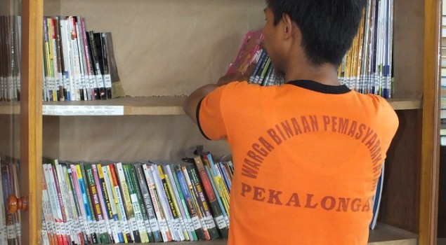 GEMAR MEMBACA DI LAPAS PEKALONGAN