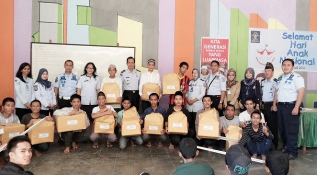 RANGKAIAN LOMBA MERIAHKAN PERINGATAN HARI ANAK NASIONAL DI LAPAS KLAS I MAKASSAR