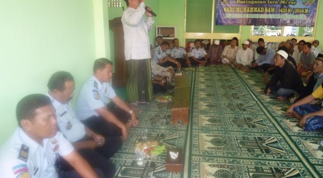 PERINGATI ISRA MIRAJ, LAPAS TUBAN UNDANG KETUA PBNU TUBAN