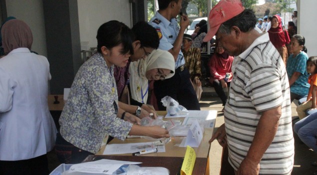 RS PENGAYOMAN GELAR PENGOBATAN MASSAL GRATIS