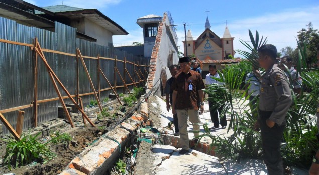 Tembok Lapas Rantauprapat Segera Diperbaiki