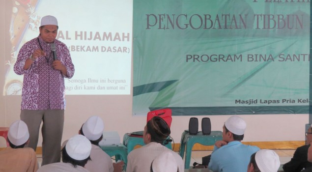 WBP LAPAS KLAS I TANGERANG DILATIH PENGOBATAN ALTERNATIF