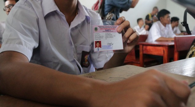 LAPAS ANAK PRIA TANGERANG GELAR UJIAN AKHIR NASIONAL PAKET B DAN C