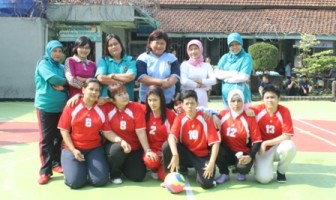 HAORNAS, LAPAS BOGOR ADAKAN AEROBIK DAN FUTSAL WANITA