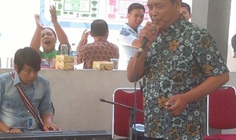 Keluarga WBP Rutan Garut Disuguhkan Hiburan Musik
