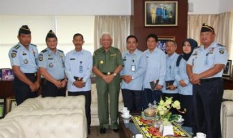 Kanwil HUKUM dan HAM audensi ke gubernur Tingkatkan Kerjasama