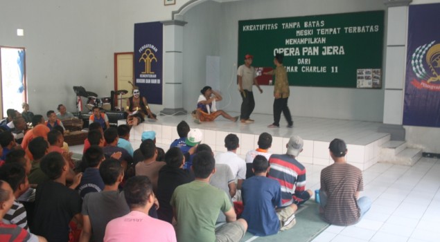 OPERA PAN JERA (OPJ), TERAPI STRESS WARNA LAPAS SLAWI