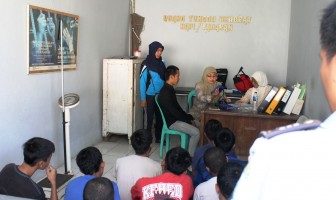 Andik Lapas Indramayu Dapatkan Pemeriksaan Kesehatan