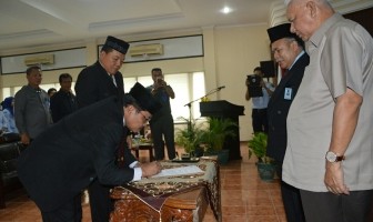 Gubernur Saksikan Sertijab Kakanwil Kemenkumham Kaltim