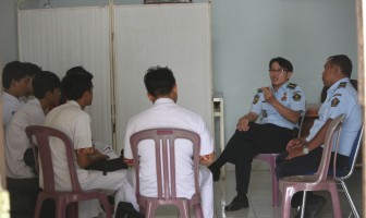 Kalapas Pangkalpinang Sambut PKL Poltekkes