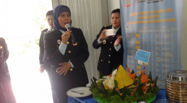 PERINGATI HDKD, BAPAS BOGOR TINGKATKAN INTEGRITAS DAN PELAYANAN PUBLIK