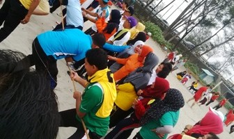 BAPAS BENGKULU JUARA VOLI DAN TARIK TAMBANG HDKD