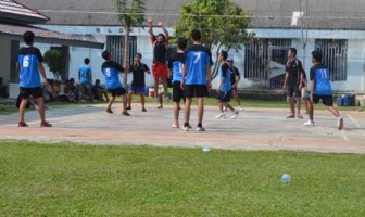 EKSIBISI BOLA VOLI RAMAIKAN HDKD