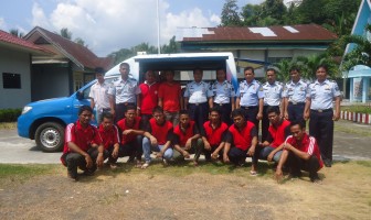 WBP LAPAS ULU SIAU KEDATANGAN PERPUSTAKAAN KELILING