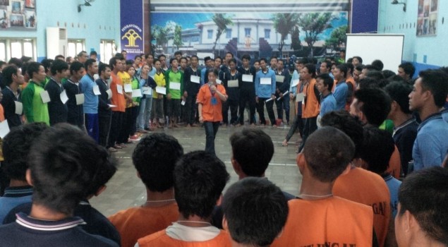 BINA WBP NARKOBA, LAPAS KEDIRI GANDENG EKP