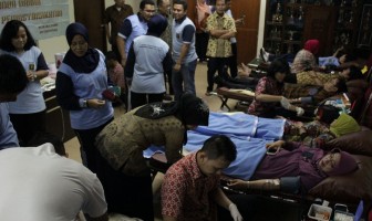 ANTUSIASME DONOR DARAH PEGAWAI DITJENPAS MENINGKAT