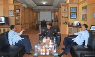 BAHAS PEMBANGUNAN LAPAS/RUTAN, KAKANWIL BABEL SAMBANGI BUPATI
