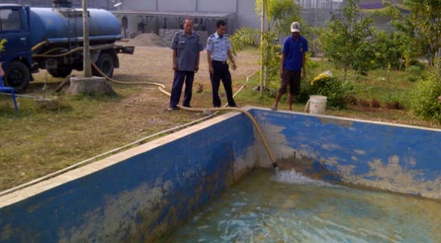 Atasi Kekurangan Air, Lapas Muara Enim Gandeng PDAM