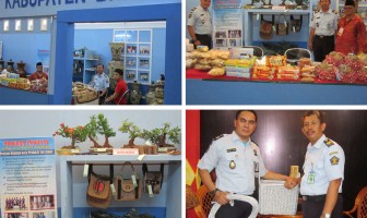 HASIL KARYA WBP LAPAS BREBES RAMAIKAN PAMERAN PRODUK UNGGULAN KUNCI BERSAMA