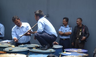 PENETAPAN STATUS HUKUM BASAN BARAN, RUPBASAN BANDUNG KOORDINASI DENGAN KEJARI DAN KPKNL