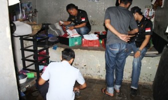 SIDAK GABUNGAN, RUTAN RANGKASBITUNG STERIL NARKOBA