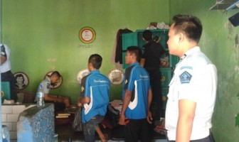 SELEPAS APEL, PETUGAS RUTAN PANDEGLANG SIDAK KAMAR WBP