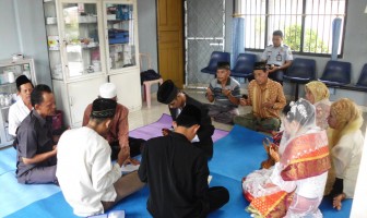 WBP LAPAS TANJUNG RAJA NIKAHKAN PUTRINYA DI LAPAS