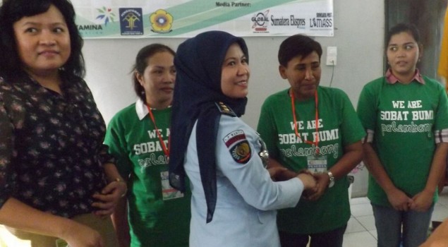 WBP LAPAS WANITA PALEMBANG DILATIH JADI ECOPRENEUR