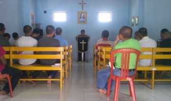 ADAKAN KEBAKTIAN, LAPAS NARKOTIKA SUNGGUMINASA GANDENG GKI SULSEL