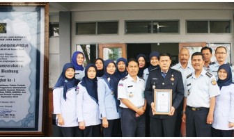 BAPAS BANDUNG, UPT TERBAIK DALAM PENGELOLAAN ADMINISTRASI PEKANTORAN