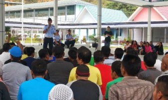 HINDARI KONFLIK, KALAPAS NARKOTIKA SAMARINDA AJAK WBP DISKUSI