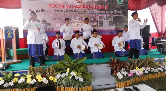 SANTRI LAPAS CILACAP BERPARTISIPASI DALAM LOMBA PEKAN MUHARRAM