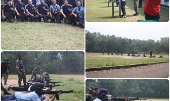 LAPAS SERANG GELAR LATIHAN MENEMBAK