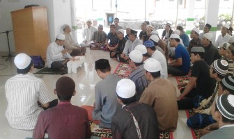 WBP LAPAS BANYUASIN IKUTI TAUSYIAH AGAMA