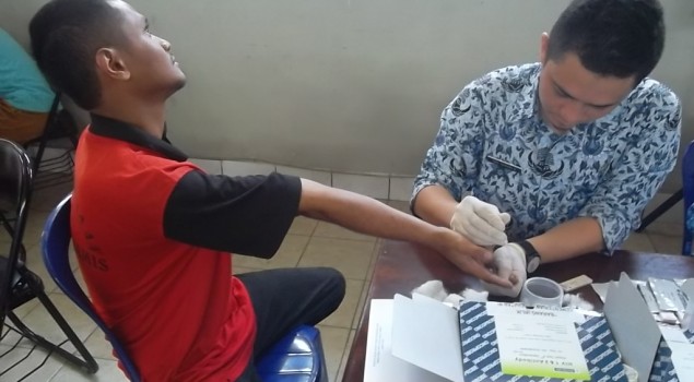 SAMBUT HARI AIDS SEDUNIA, LAPAS CIAMIS GELAR VCT UNTUK WARGA BINAAN