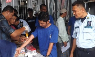 PERINGATI HAS, WBP KALSEL JALANI VCT