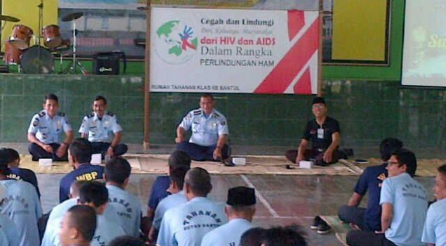 RUTAN BANTUL BERIKAN EDUTAIMENT TENTANG HIV AIDS BAGI WBP