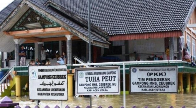 Banjir di Aceh Kepung Lapas Lhoksukon, 204 Napi Dievakuasi