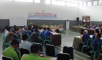 CERDAS CERMAT DAN LOMBA POSTER MERIAHKAN HAS DI LAPAS TANGERANG