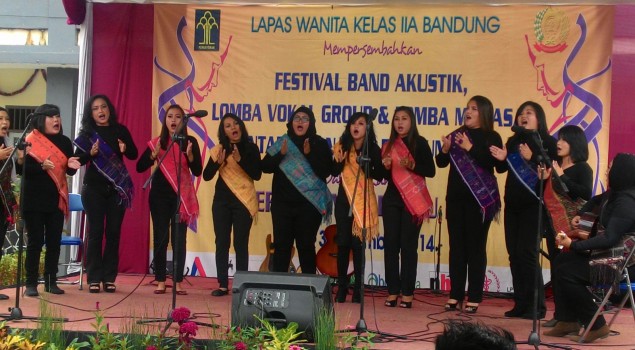 LAPAS WANITA BANDUNG GELAR LOMBA PENTAS SENI