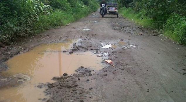 Jalan Menuju Lapas Narkotika Klas IIA P Siantar Kupak-Kapik