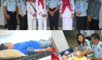 Donor Darah, Lapas Lahat Gandeng PMI