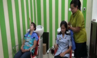 Ada Salon Kecantikan di Dalam Lapas Palembang
