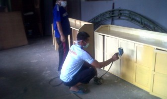 Lapas Narkotika Sungguminasa Bina Kegiatan Pertukangan WBP