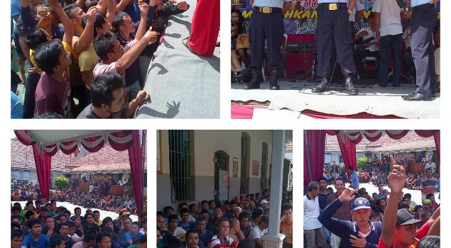 Panggung Hiburan di Lapas Kediri Disambut Hangat Para WBP