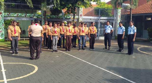 Tanamkan Dasar-Dasar Cinta Tanah Air, WBP Lapas Tuban Dilatih Pramuka