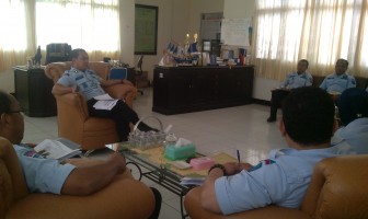 Para Pejabat di Lapas Narkotika Sungguminasa Jabarkan Program Kerja 2015