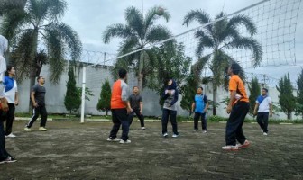 Sabtu Olahraga bagi Pegawai Lapas Narkotika Sungguminasa