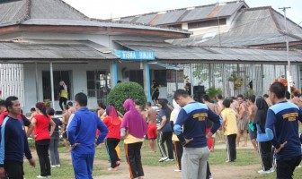 Aerobik Sehat di Lapas Pangkalpinang