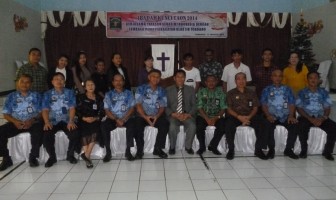 Ibadah Kunci Lapas Tondano Dihadiri Kadiv PAS